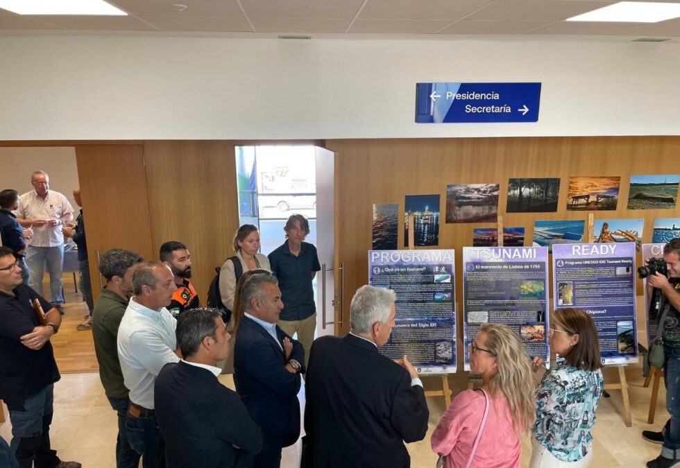 Los Ayuntamientos de Isla Cristina, Ayamonte y Lepe se interesan por los planes de prevención contra tsunamis